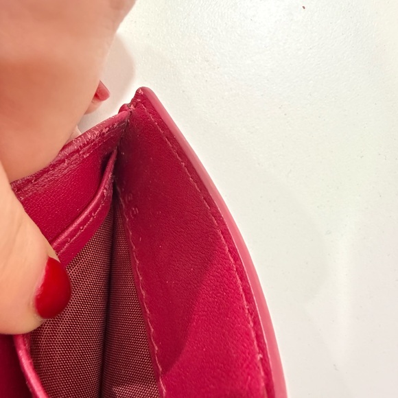 Prada Vitello Hot Pink Compact Wallet - Picture 8 of 10